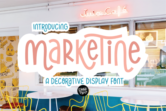 Marketine: A Display Font for Modern Design