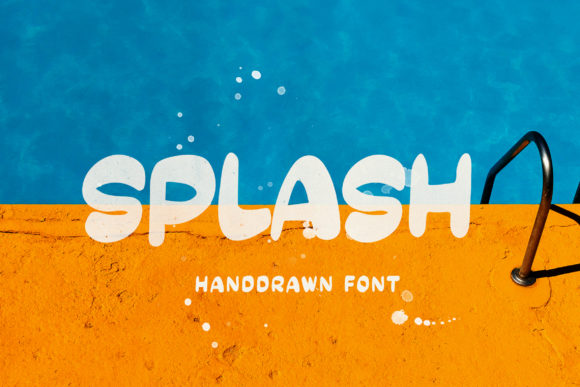 Splash: The Playful Display Font for Creative Design