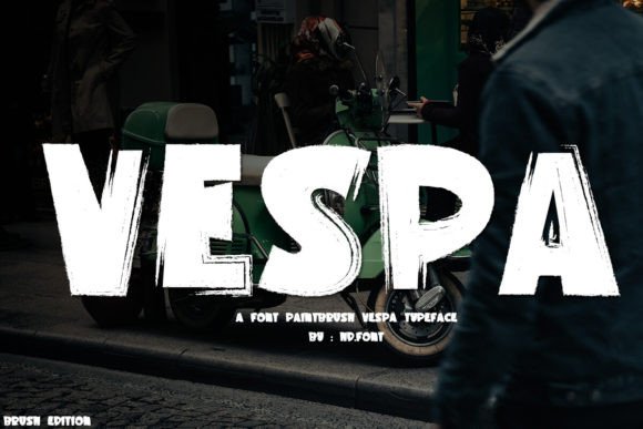 Vespa: Bold Typography for Modern Design